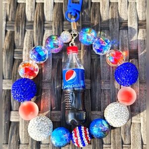 Phone Charm / Keychain - Pepsi Bottle Charm